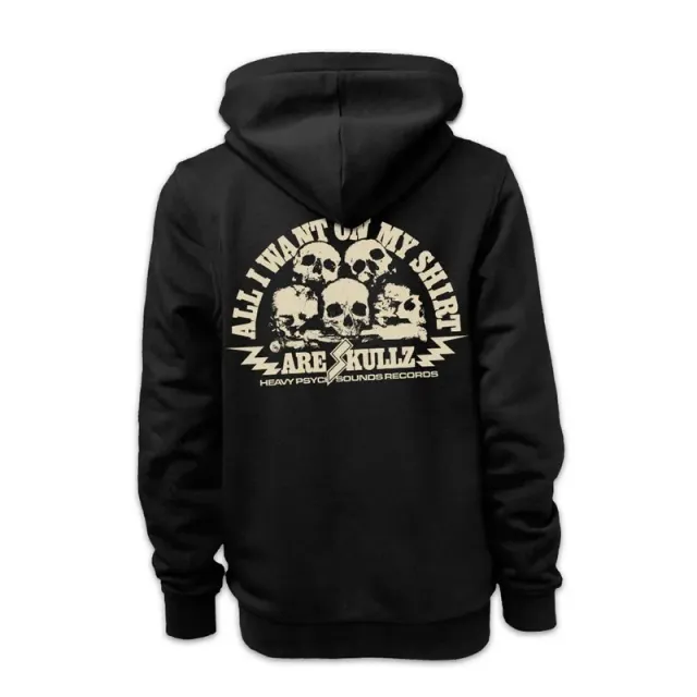 Heavy Psych Sounds #19 svart zip hoodie