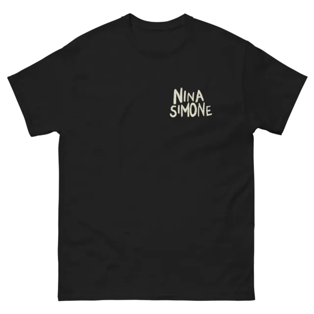 Verve Nina Simone Mississippi Goddamn t-skjorte svart bomull