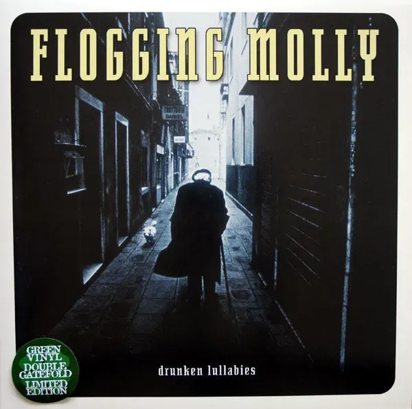 Flogging Molly Drunken Lullabies LP grønn brukt