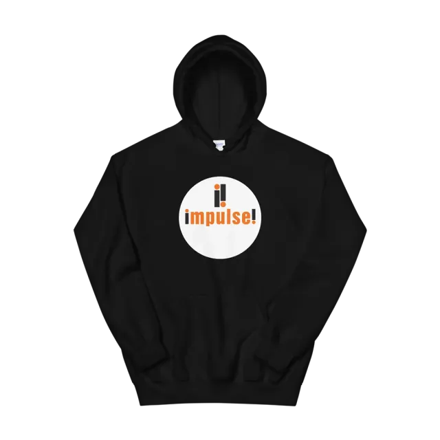 Impulse Classic Logo hoodie svart genser