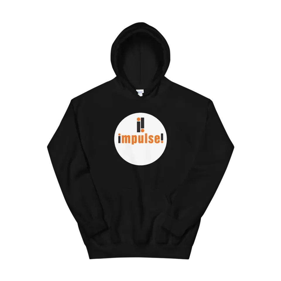 Impulse Classic Logo hoodie svart genser