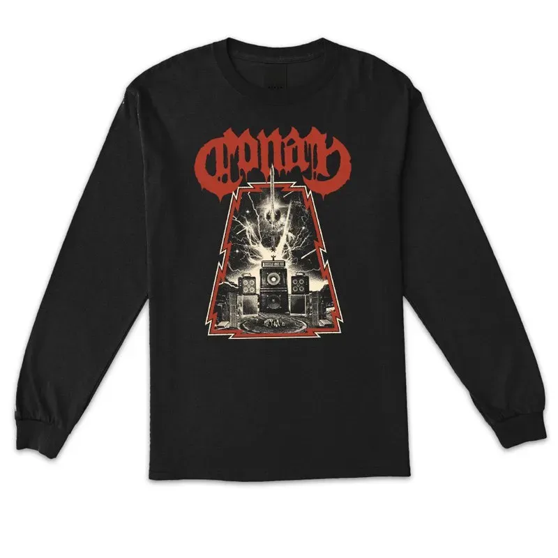 Conan #01 svart longsleeve langermet t-skjorte