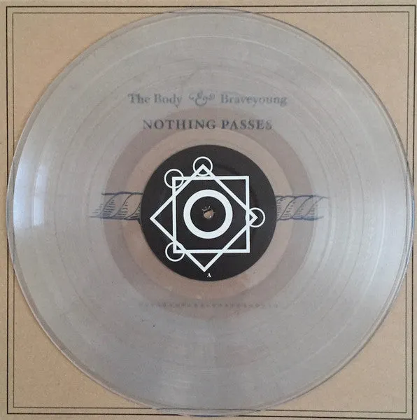 The Body Braveyoung Nothing Passes LP klar vinyl brukt