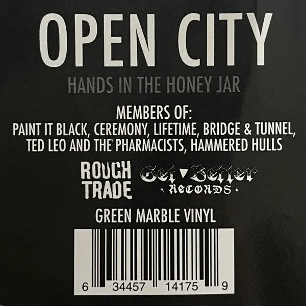 Open City Hands In The Honey Jar LP gronn vinyl