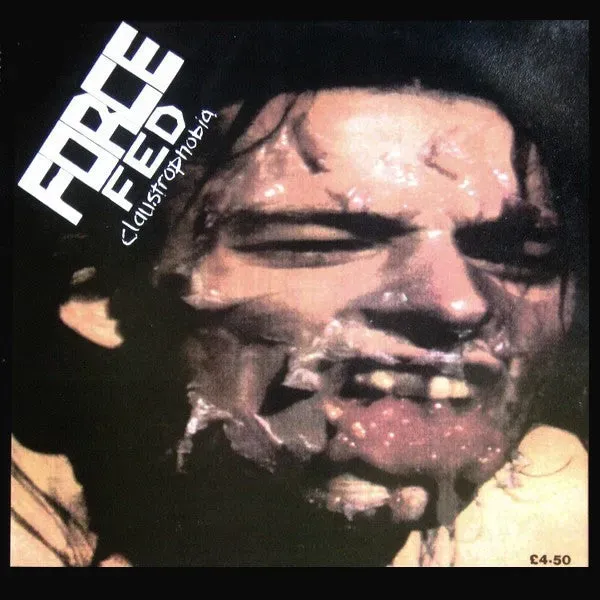 Force Fed Claustrophobia LP brukt vinyl hardcore