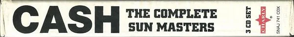 Johnny Cash Complete Sun Masters CD-boks 3CD brukt country