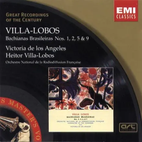Villa-Lobos Bachianas Brasileiras CD samling mono
