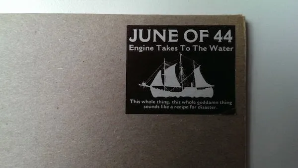 June Of 44 Engine Takes To The Water LP vinyl brukt