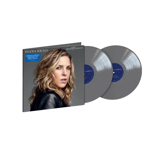 Verve Acoustic Sounds Diana Krall Wallflower grå 2LP farget vinyl