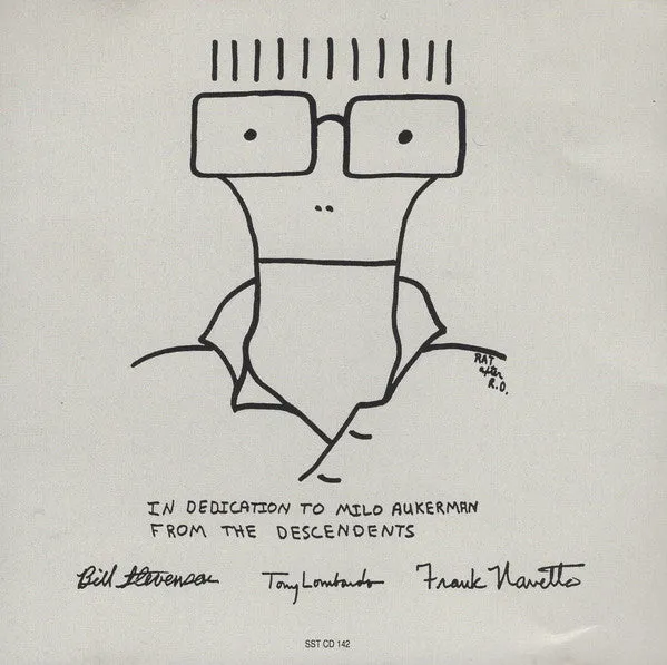Descendents Milo Goes To College CD brukt punk