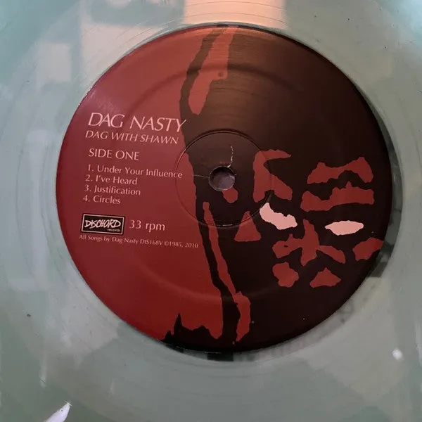 Dag Nasty Dag With Shawn LP klar vinyl brukt hardcore