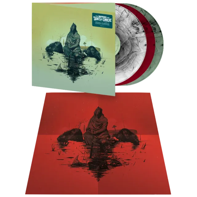 Verve Walking Dead Saints and Sinners 3LP farget vinyl