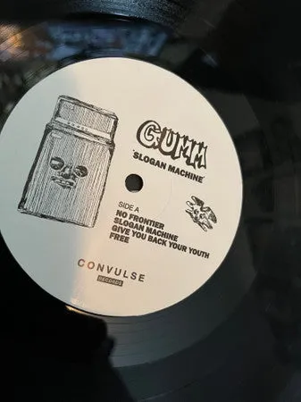 Gumm Slogan Machine 12" brukt svart vinyl post-hardcore