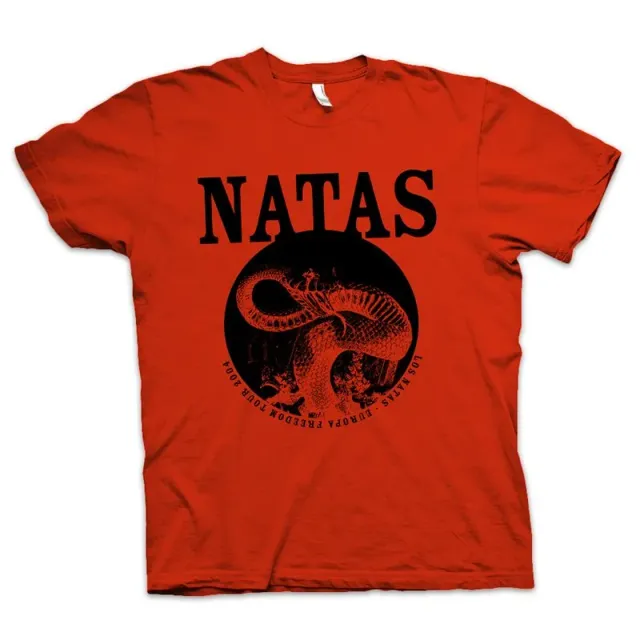 Heavy Psych Sounds Los Natas #01 t-skjorte rød