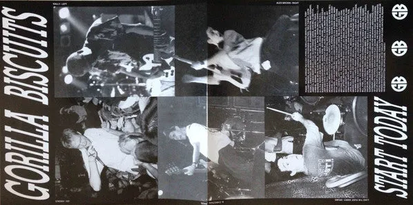 Gorilla Biscuits Start Today LP brukt