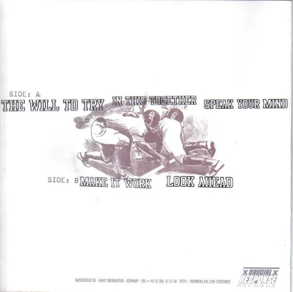 Over The Line The Demo 7" EP brukt