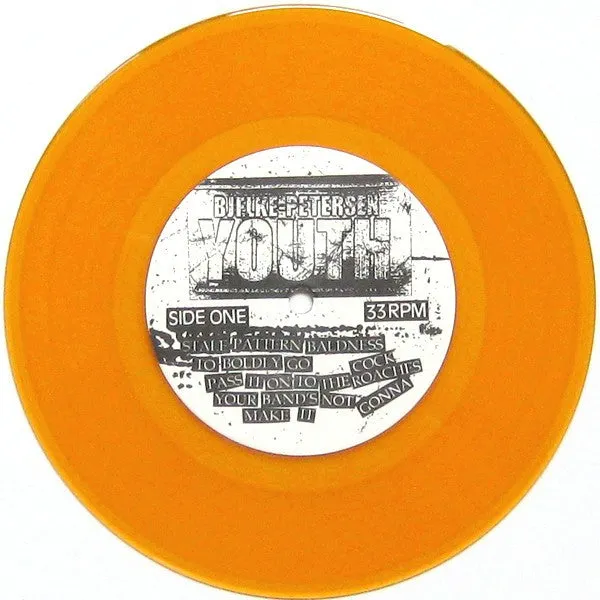 Bjelke-Petersen Youth EP 7" vinylplate oransje brukt
