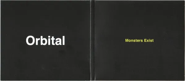 Orbital Monsters Exist CD brukt – techno