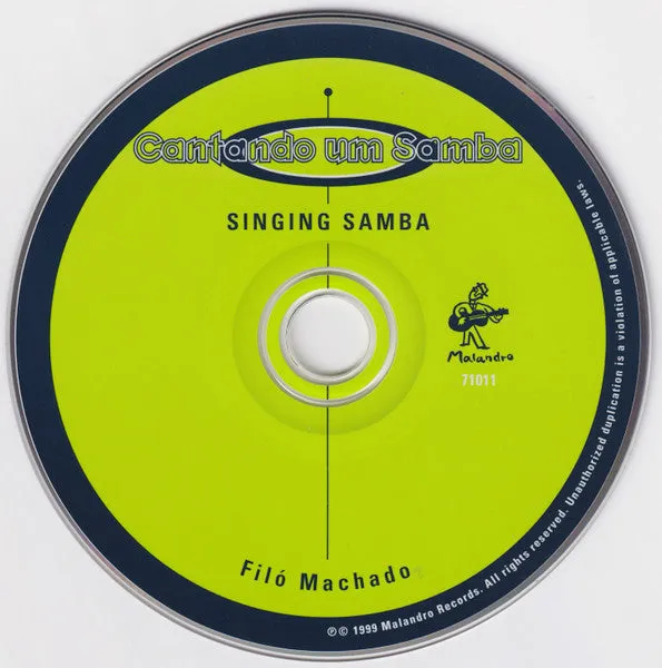 Filó Machado Cantando Um Samba CD brukt samba