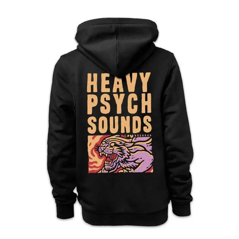 Heavy Psych Sounds #32 hettegenser glidelås svart
