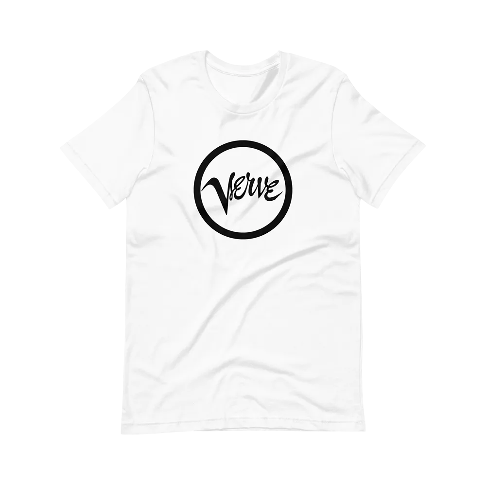Verve Classic t-skjorte svart logo bomull