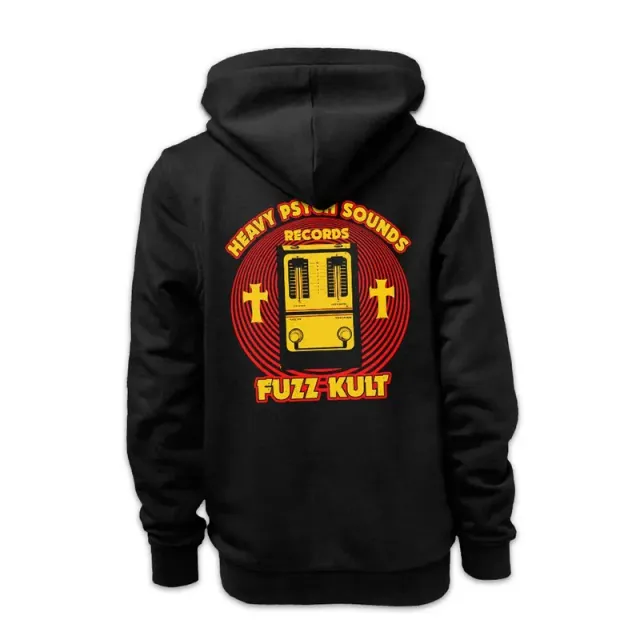 Heavy Psych Sounds #12 zip hoodie svart bomull