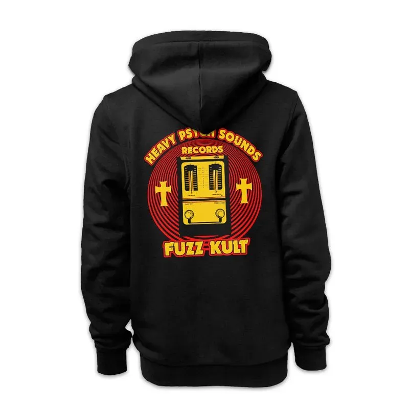 Heavy Psych Sounds #12 zip hoodie svart bomull