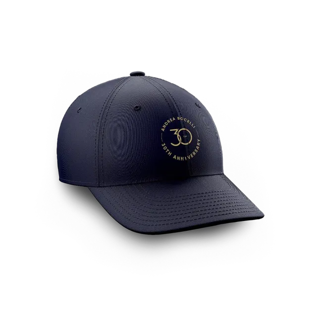 Andrea Bocelli 30th Anniversary caps jubileum