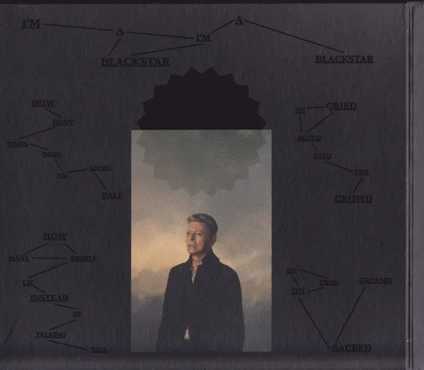 David Bowie Blackstar CD album brukt – digipak