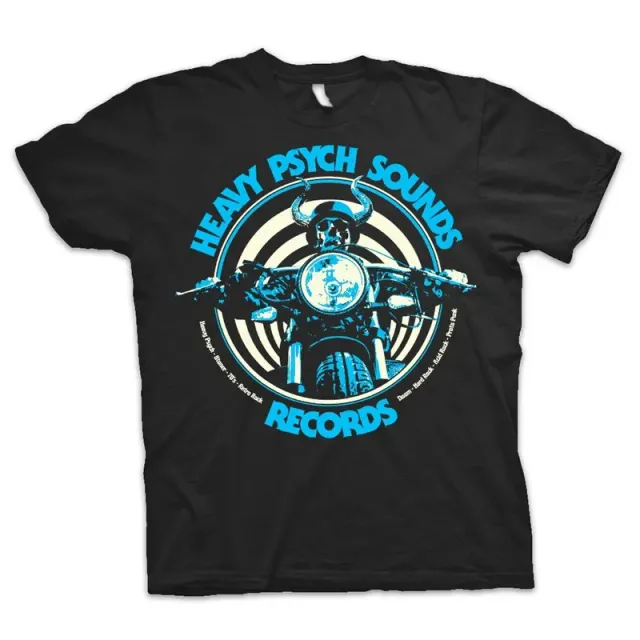 Heavy Psych Sounds #09 T-skjorte svart bomull