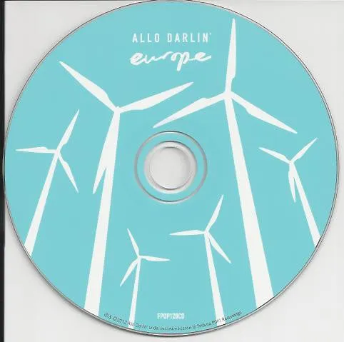 Allo Darlin' Europe 2xCD brukt indiepop bonusplate