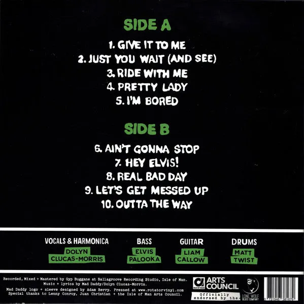 Mad Daddy Mad Daddy LP brukt grønn vinyl