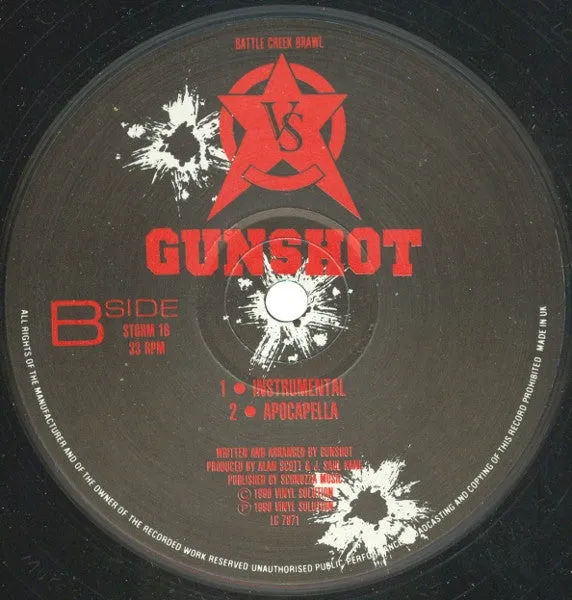 Gunshot Battle Creek Brawl 12" brukt britcore