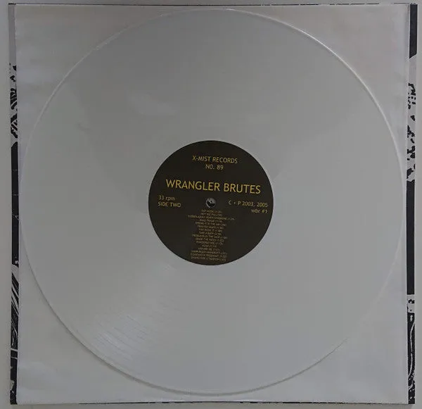 Wrangler Brutes Tape LP hvit vinyl brukt LTD 200