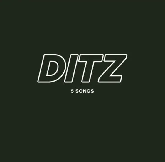 DITZ 5 Songs 12" EP brukt vinyl noise