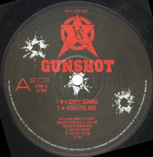 Gunshot Battle Creek Brawl 12" brukt britcore