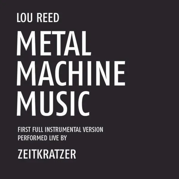 Zeitkratzer Lou Reed Metal Machine Music CD brukt