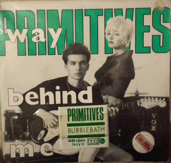 Primitives Way Behind Me 7" singel vinyl brukt grønn