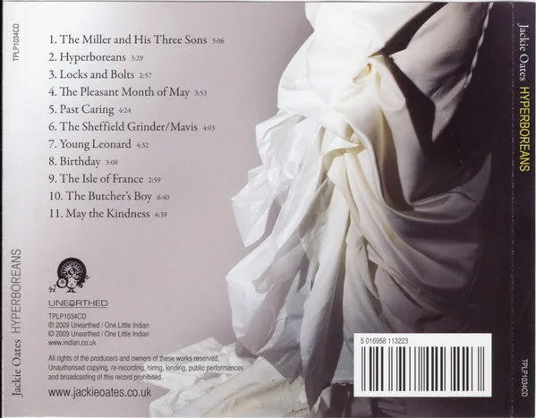 Jackie Oates Hyperboreans TPLP1034CD CD brukt folk
