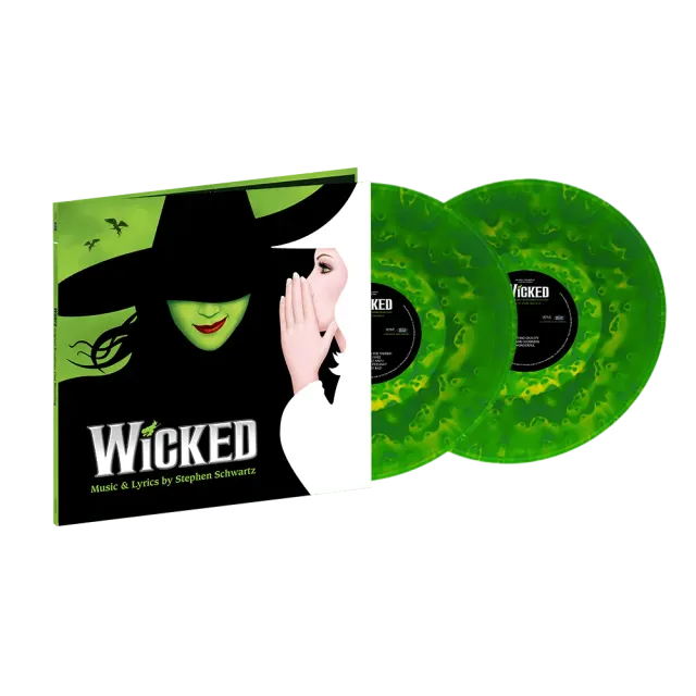 Wicked 20th Anniversary 2LP grønn vinyl booklet