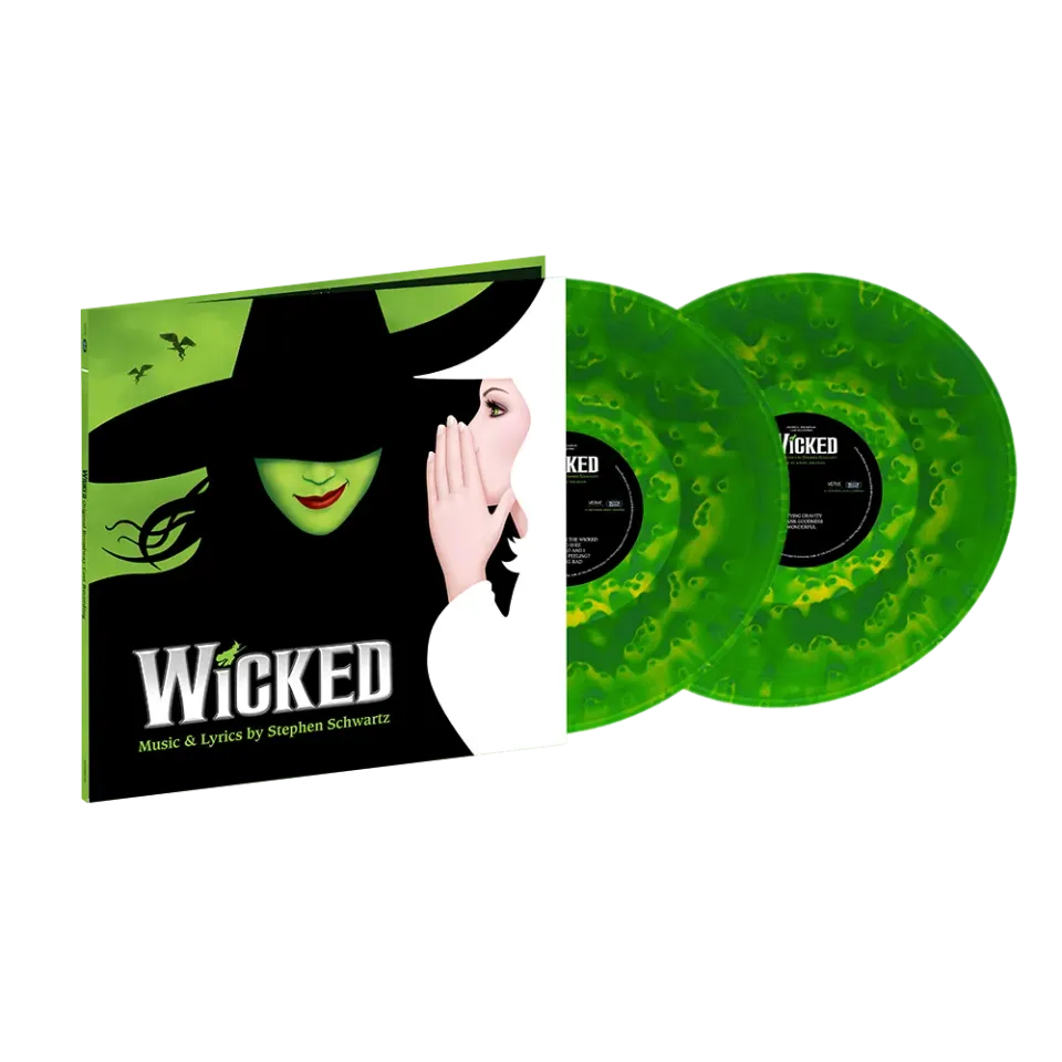 Wicked 20th Anniversary 2LP grønn vinyl booklet
