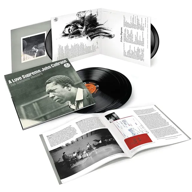 Impulse John Coltrane A Love Supreme Complete Masters vinyl 3LP
