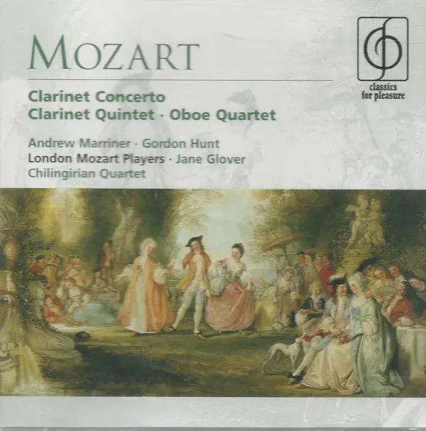 Mozart Marriner Clarinet Concerto CD brukt klassisk