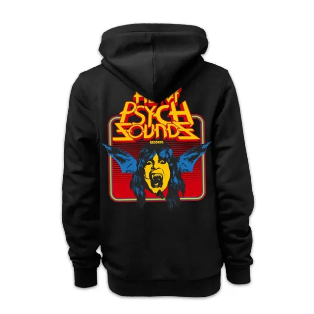 Heavy Psych Sounds #65 hoodie med glidelås svart