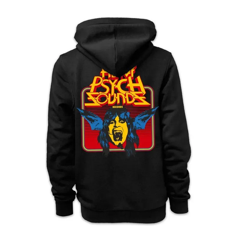 Heavy Psych Sounds #65 hoodie med glidelås svart