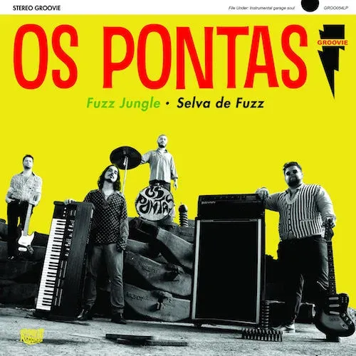 Os Pontas Fuzz Jungle LP brukt garasjerock vinyl
