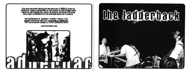 Legend Of The Overfiend Ladderback split 7-tommer vinylplate brukt emo