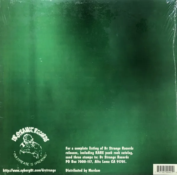 Skankin Pickle The Green Album LP hvit label brukt ska