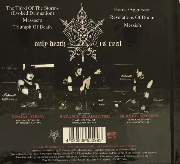 Hellhammer Apocalyptic Raids CD mediabook brukt