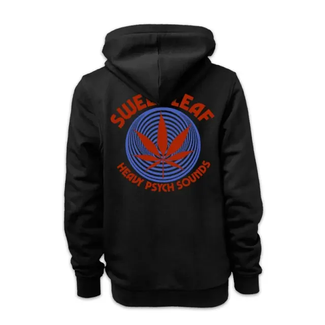 Heavy Psych Sounds #45 zip-hoodie svart bomull